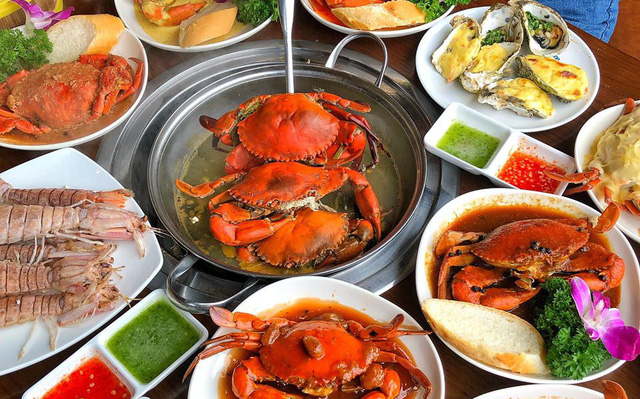 nhà hàng hải sản đường Võ Nguyên Giáp Đà Nẵng